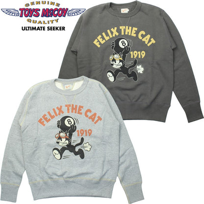 TMC2448 / TOYS McCOY MILITARY SWEAT SHIRT FELIX THE CAT "8 BALL"