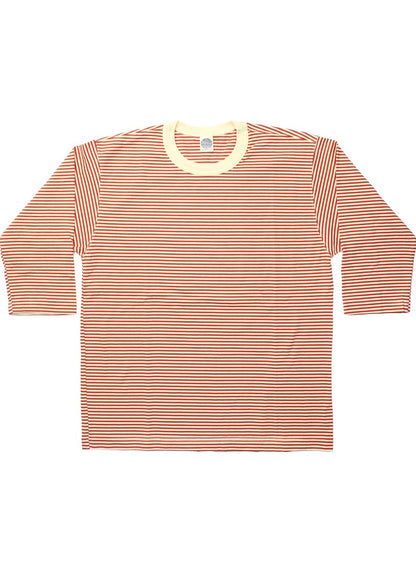 TMC2452 / TOYS McCOY THE GREAT AMERICAN HERO STRIPED CROPPED TEE