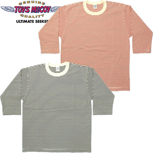 TMC2452 / TOYS McCOY THE GREAT AMERICAN HERO STRIPED CROPPED TEE