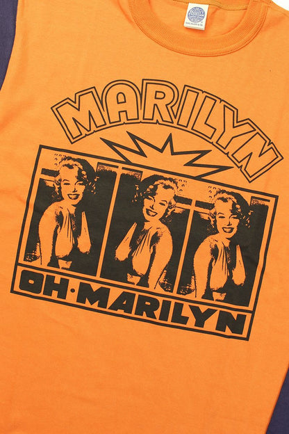 TMC2453 / TOYS McCOY LONG SLEEVE TEE MARILYN MONROE "OH・MARILYN"