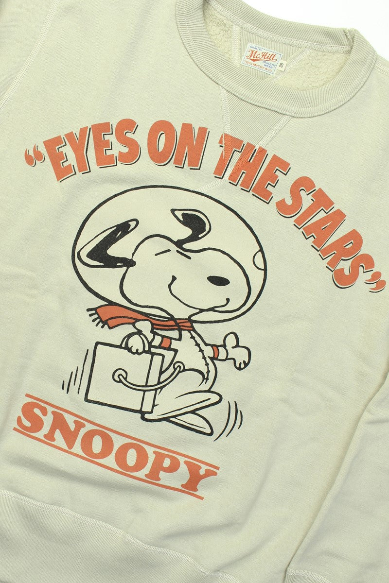 TMC2456 / TOYS McCOY SWEAT SHIRT "SNOOPY EYES ON THE STARS"