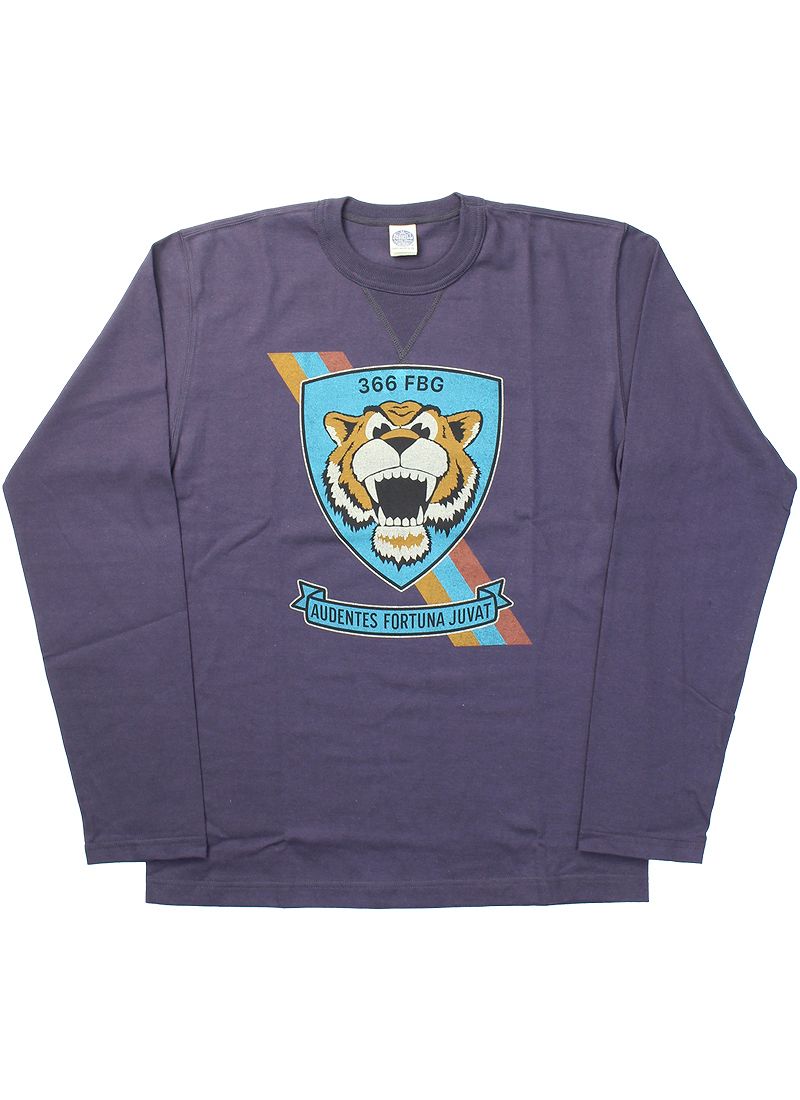 TMC2458 / TOYS McCOY MILITARY LONG SLEEVE TEE 366 FBG" BOLD TIGERS "