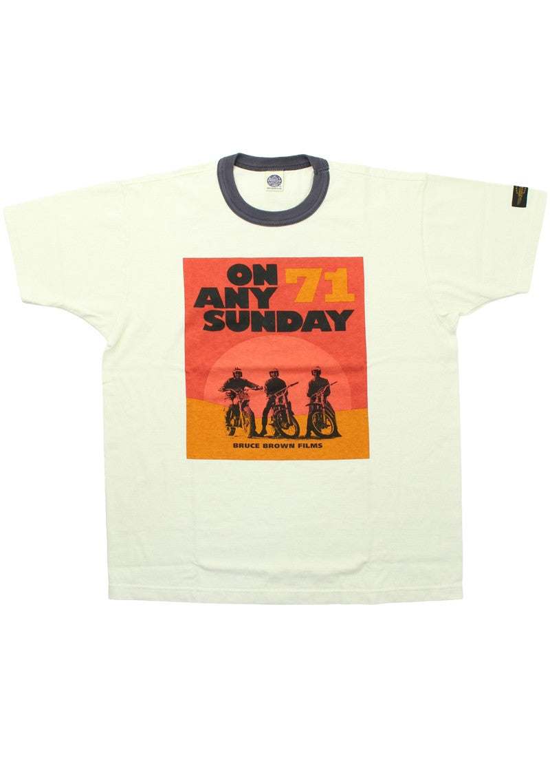 TMC2510 / TOYS McCOY ON ANY SUNDAY TEE " ON ANY SUNDAY 71 "