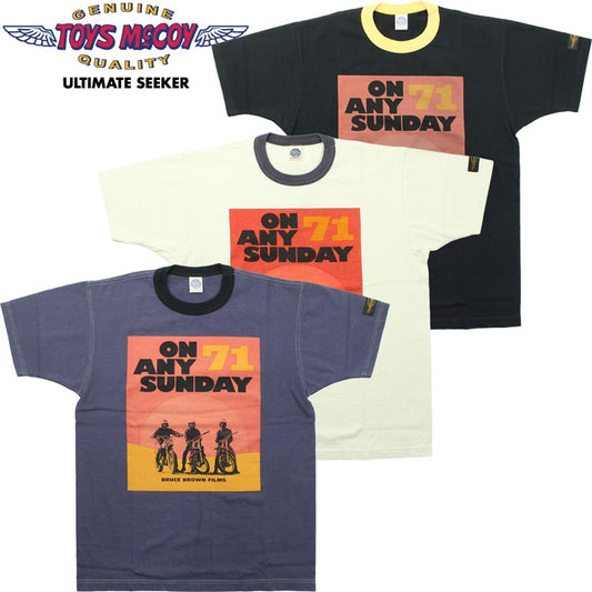 TMC2510 / TOYS McCOY ON ANY SUNDAY TEE " ON ANY SUNDAY 71 "