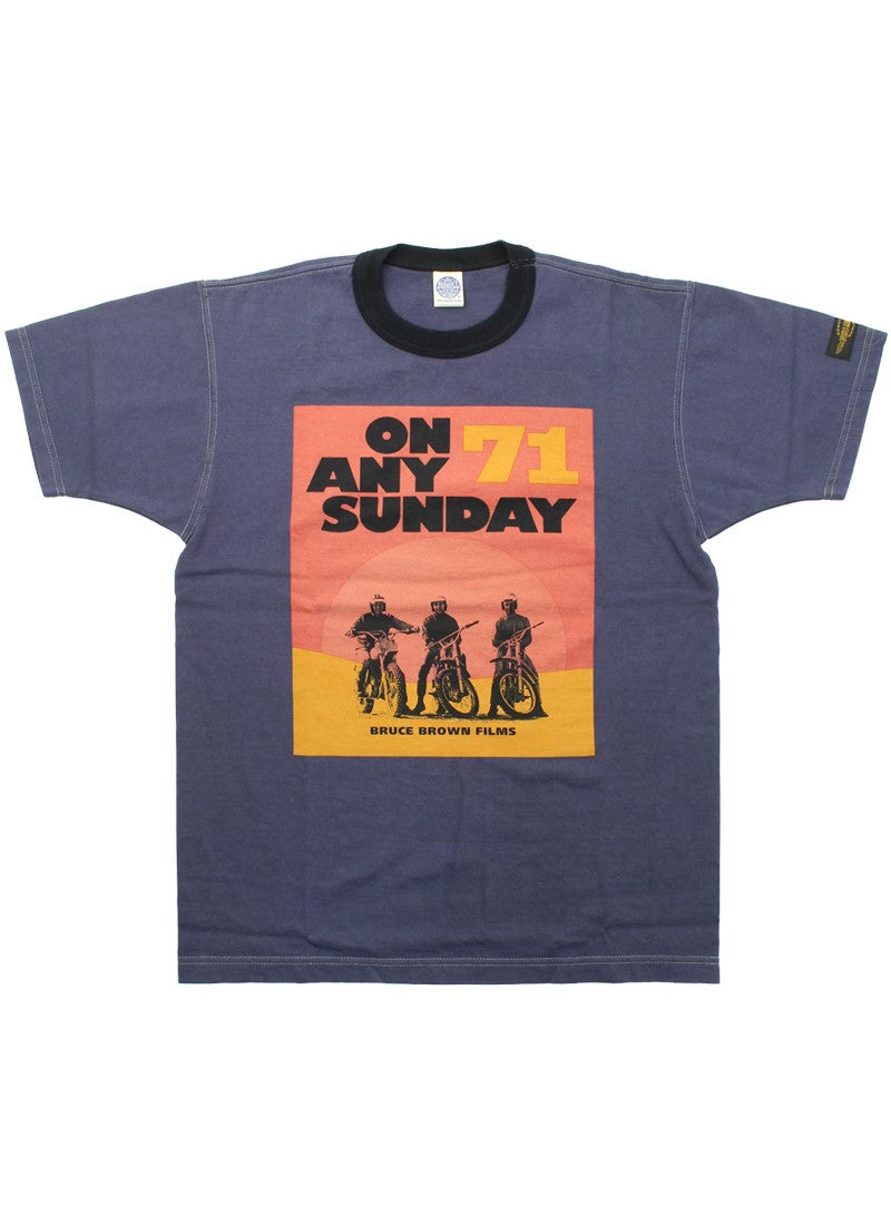 TMC2510 / TOYS McCOY ON ANY SUNDAY TEE " ON ANY SUNDAY 71 "
