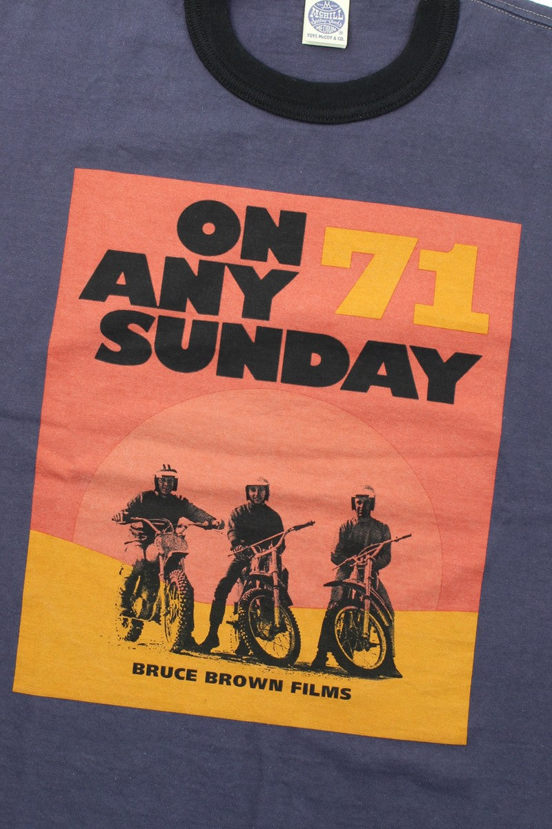 TMC2510 / TOYS McCOY ON ANY SUNDAY TEE " ON ANY SUNDAY 71 "