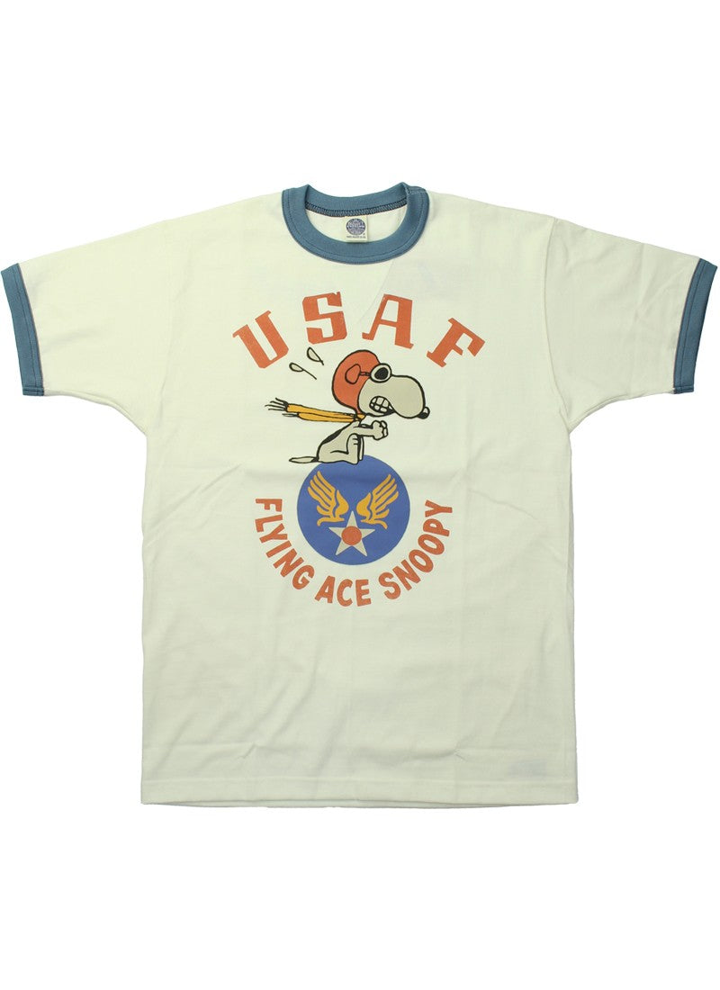 TMC2519 / TOYS McCOY SNOOPY TEE " USAF FLYING ACE "