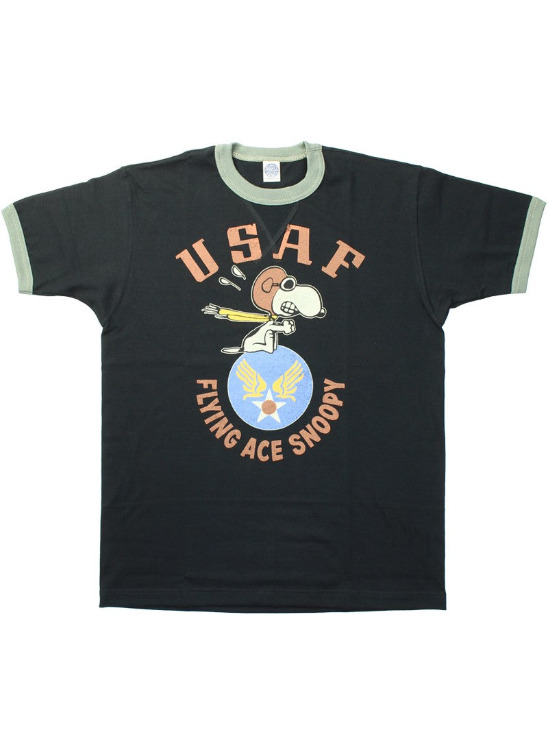 TMC2519 / TOYS McCOY SNOOPY TEE " USAF FLYING ACE "