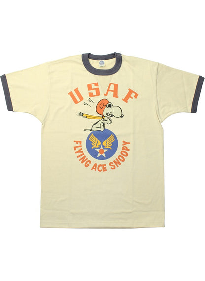 TMC2519 / TOYS McCOY SNOOPY TEE " USAF FLYING ACE "