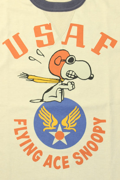 TMC2519 / TOYS McCOY SNOOPY TEE " USAF FLYING ACE "