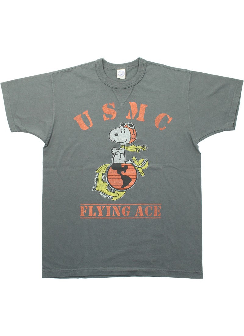 TMC2527 / TOYS McCOY SNOOPY TEE WOODSTOCK " USMC "