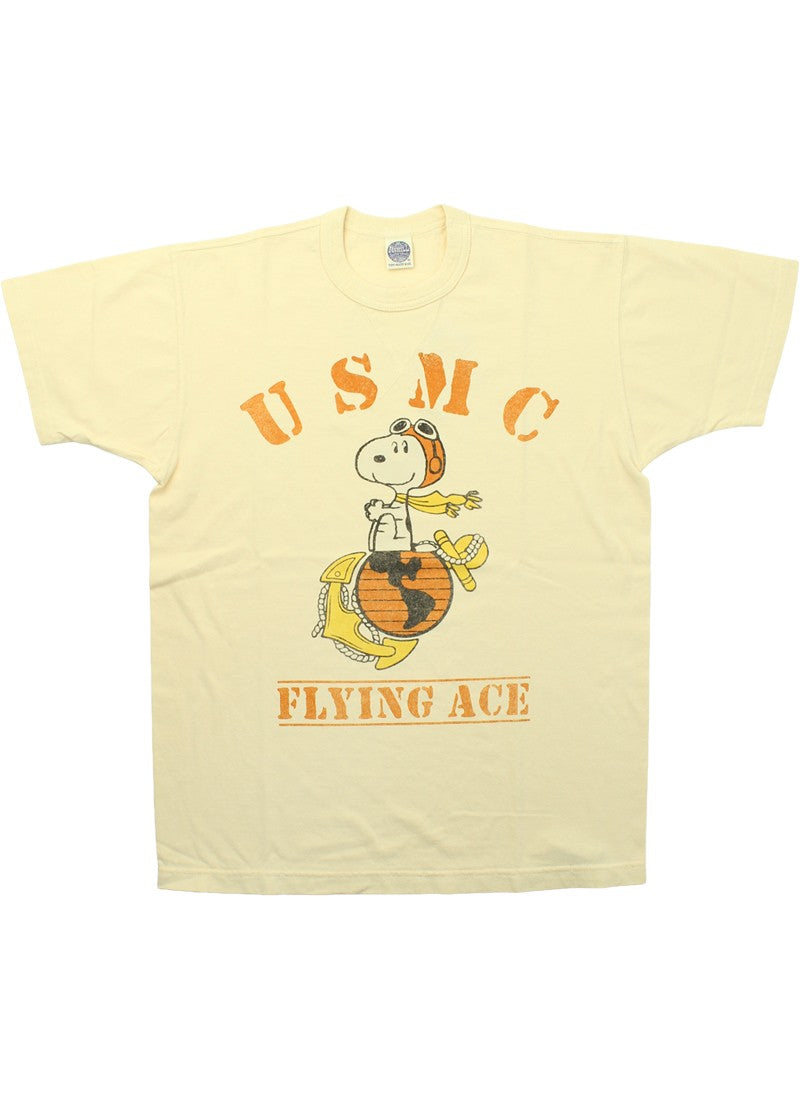 TMC2527 / TOYS McCOY SNOOPY TEE WOODSTOCK " USMC "