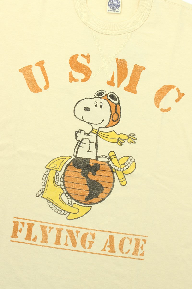 TMC2527 / TOYS McCOY SNOOPY TEE WOODSTOCK " USMC "