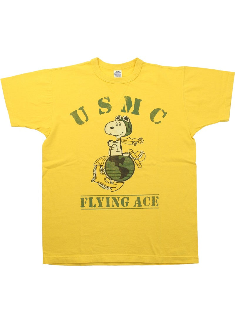 TMC2527 / TOYS McCOY SNOOPY TEE WOODSTOCK " USMC "