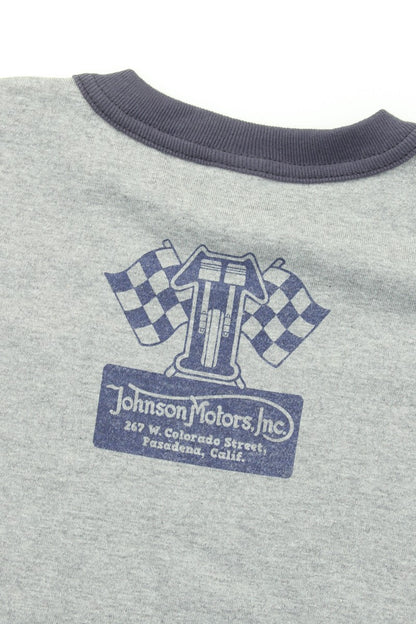 TMC2531 / TOYS McCOY MOTORCYCLE TEE " JOHNSON MOTORS "