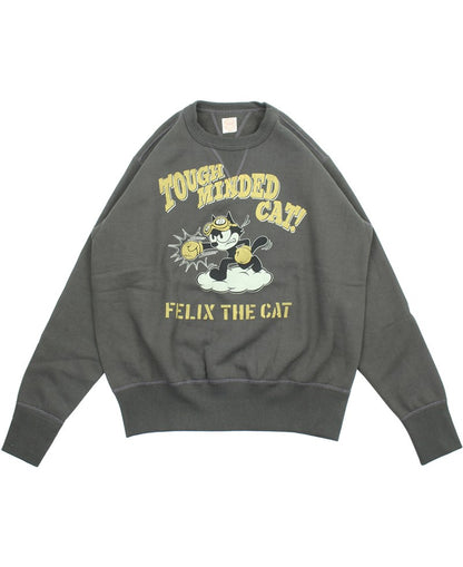 TMC2547 / TOYS McCOY HEAVYWEIGHT SWEAT SHIRT FELIX THE CAT "TOUGH MINDED CAT!"