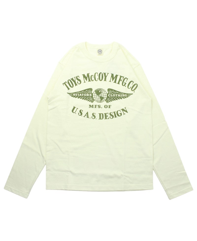 TMC2553 / TOYS McCOY MILITARY LONG SLEEVE TEE TOYS MCCOY MFG.CO."U.S.A.S.DESIGN"