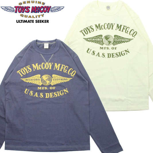 TMC2553 / TOYS McCOY MILITARY LONG SLEEVE TEE TOYS MCCOY MFG.CO."U.S.A.S.DESIGN"