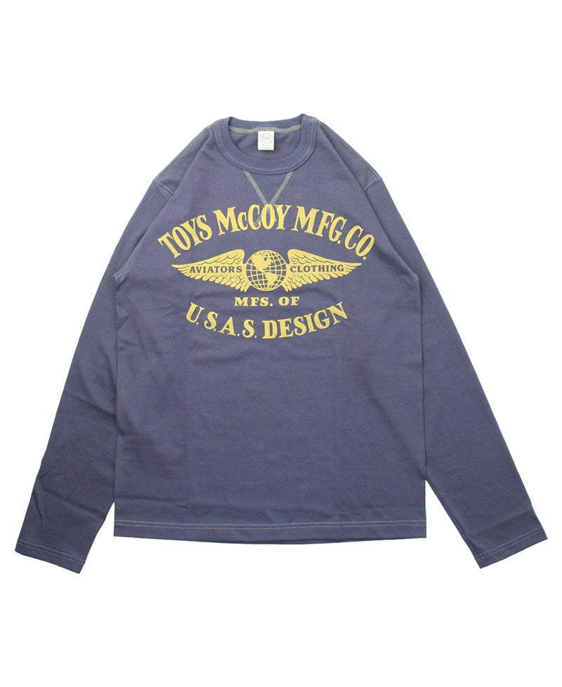 TMC2553 / TOYS McCOY MILITARY LONG SLEEVE TEE TOYS MCCOY MFG.CO."U.S.A.S.DESIGN"