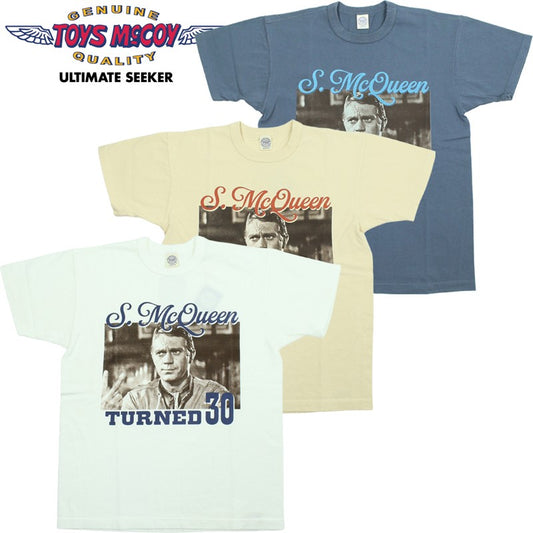 TMC2604 / TOYS McCOY STEVE McQUEEN TEE " TURNED 30 "