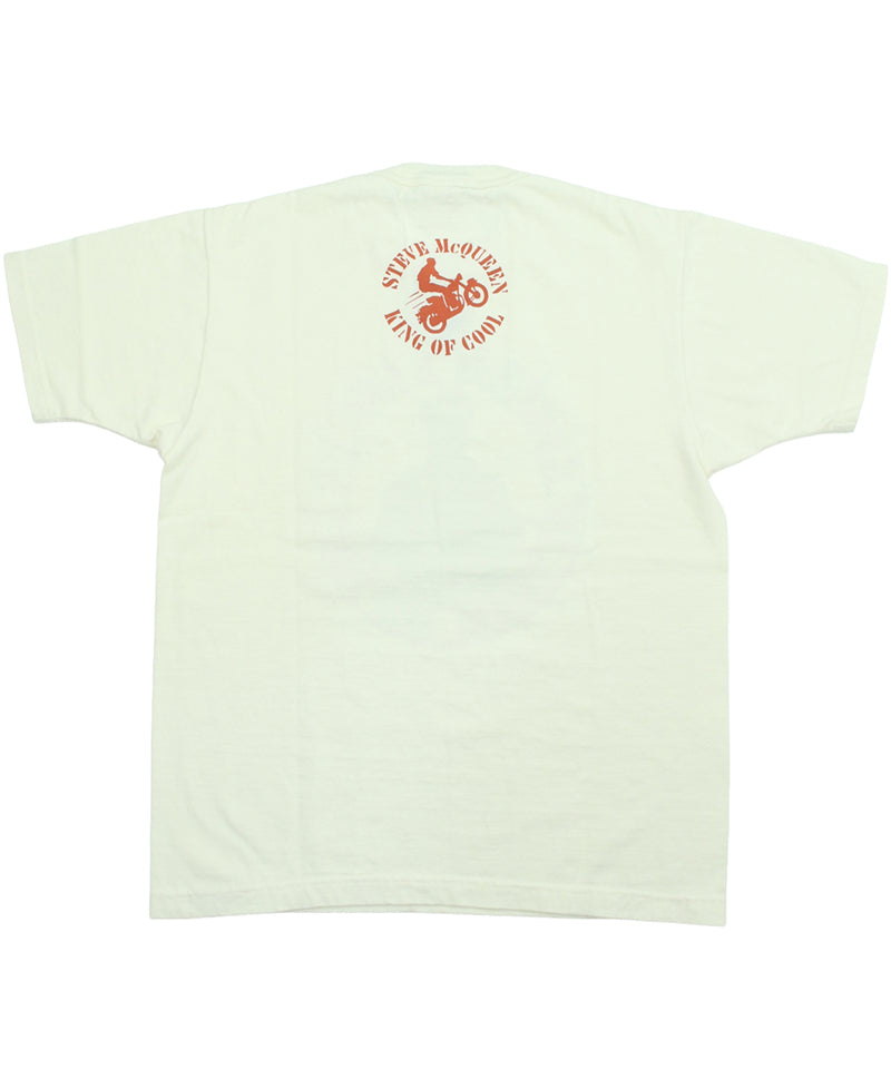 TMC2605 / TOYS McCOY STEVE McQUEEN TEE" KING OF COOL-ER KING "