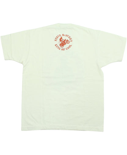 TMC2605 / TOYS McCOY STEVE McQUEEN TEE" KING OF COOL-ER KING "