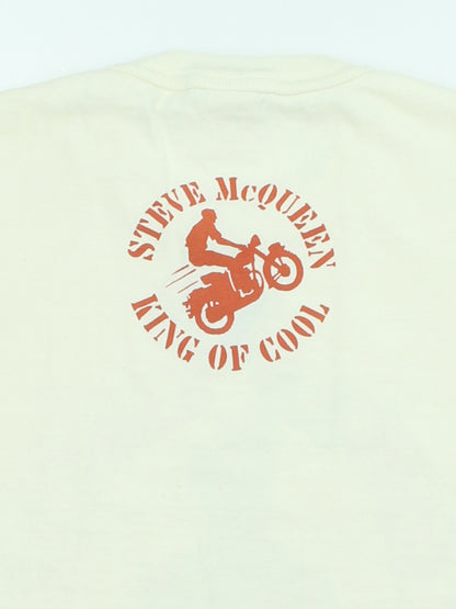 TMC2605 / TOYS McCOY STEVE McQUEEN TEE" KING OF COOL-ER KING "