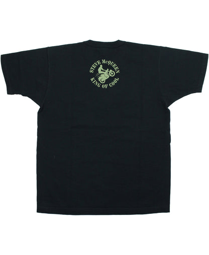 TMC2605 / TOYS McCOY STEVE McQUEEN TEE" KING OF COOL-ER KING "