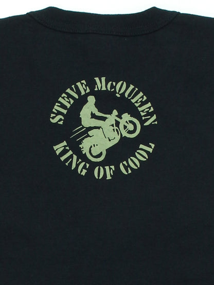 TMC2605 / TOYS McCOY STEVE McQUEEN TEE" KING OF COOL-ER KING "
