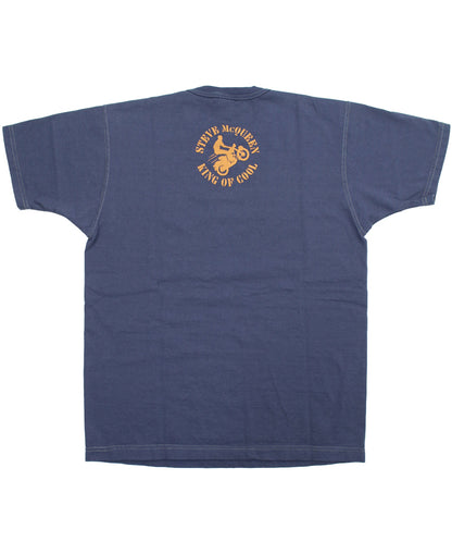 TMC2605 / TOYS McCOY STEVE McQUEEN TEE" KING OF COOL-ER KING "
