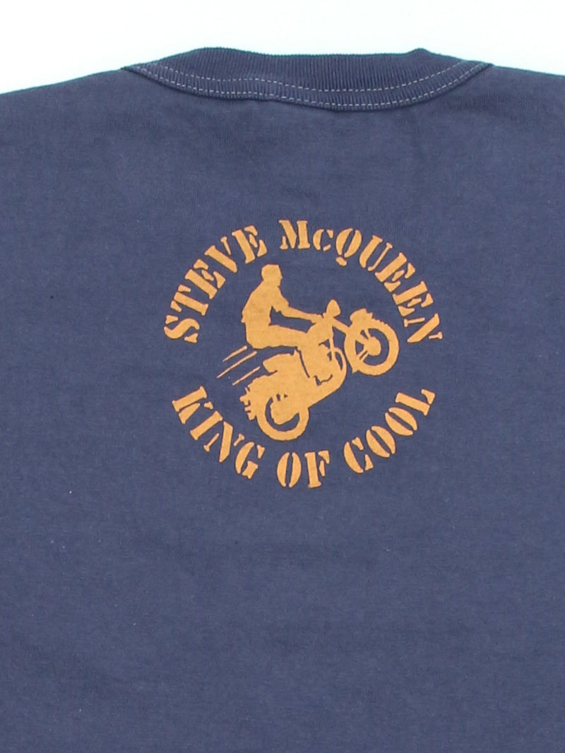 TMC2605 / TOYS McCOY STEVE McQUEEN TEE" KING OF COOL-ER KING "