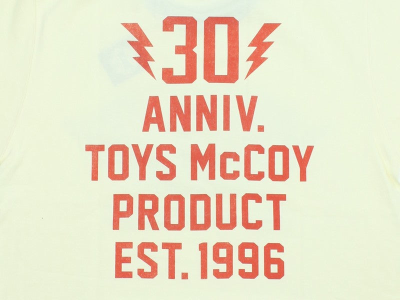 TMC2609 / TOYS McCOY JOHNNY RINGER TEE 30TH ANNIVERSARY TOYS McCOY LOGO