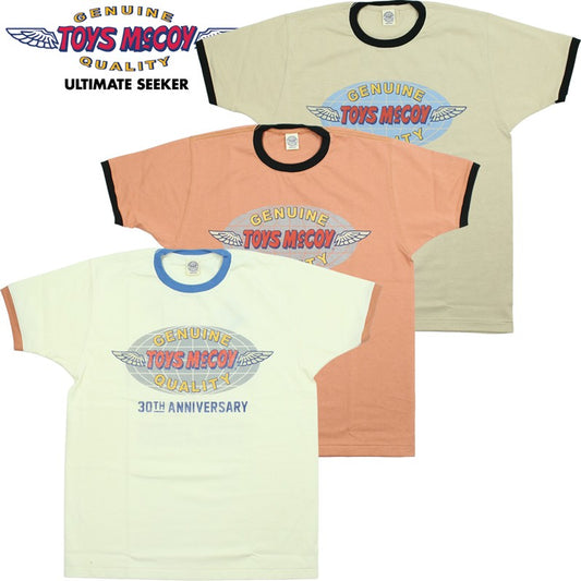 TMC2609 / TOYS McCOY JOHNNY RINGER TEE 30TH ANNIVERSARY TOYS McCOY LOGO