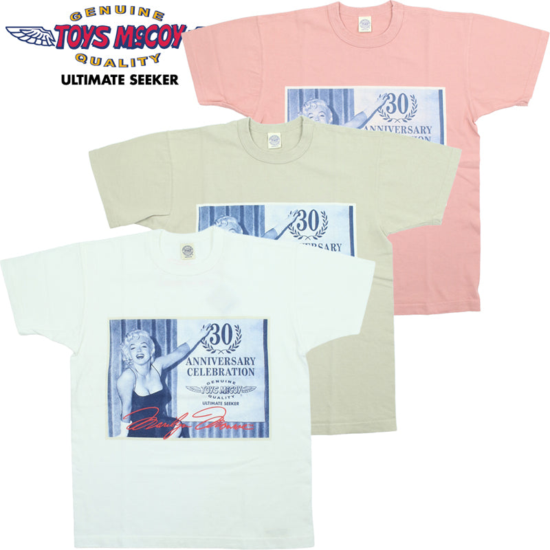 TMC2610 / TOYS McCOY MARILYN MONROE TEE " CELEBRATION "