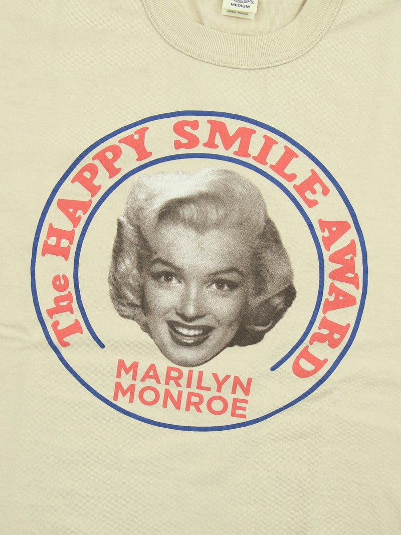 TMC2618 / TOYS McCOY MARILYN MONROE TEE " THE HAPPY SMILE AWARD "