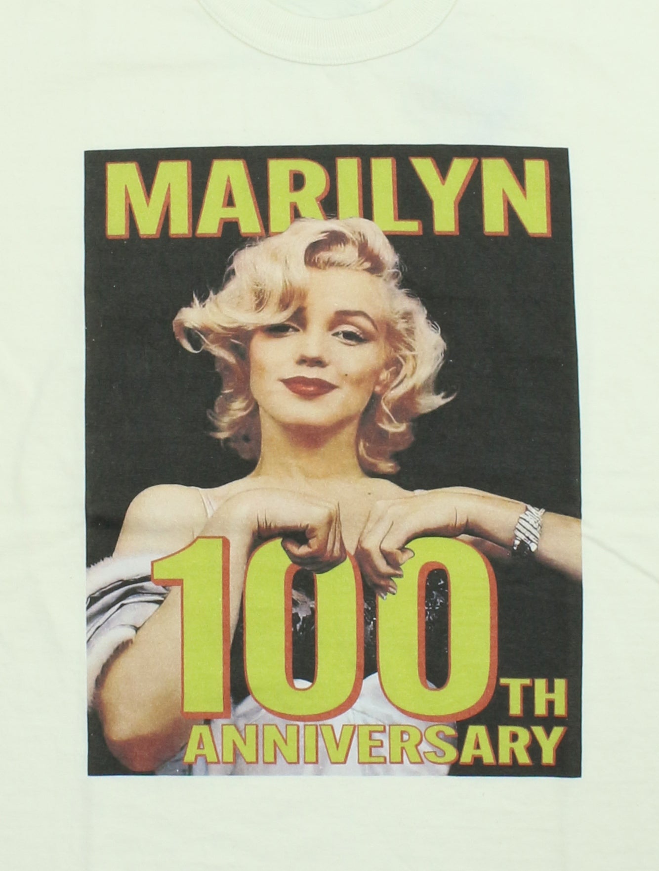 TMC2619 / TOYS McCOY MARILYN MONROE TEE " 100TH ANNIVERSARY "