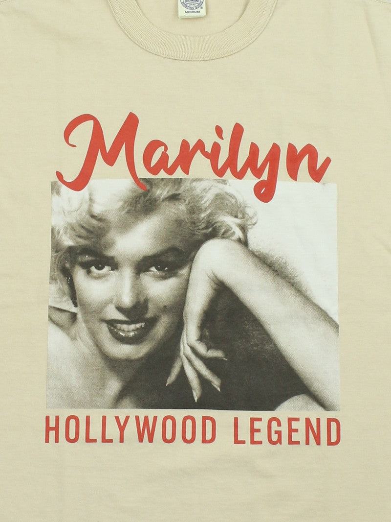 TMC2620 / TOYS McCOY MARILYN MONROE TEE " HOLLYWOOD LEGEND "