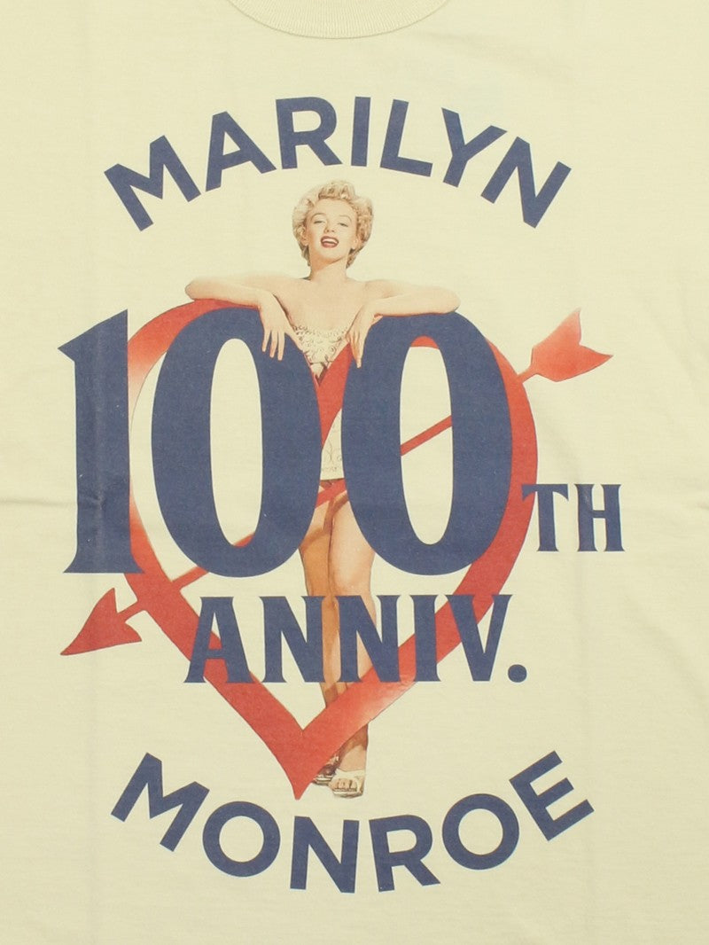 TMC2621 / TOYS McCOY MARILYN MONROE TEE " ARROW SHOT HEART "