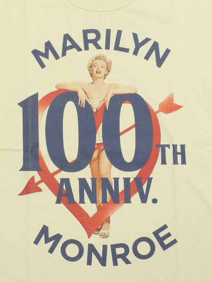 TMC2621 / TOYS McCOY MARILYN MONROE TEE " ARROW SHOT HEART "