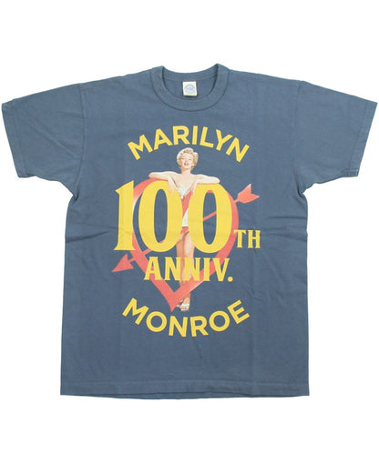 TMC2621 / TOYS McCOY MARILYN MONROE TEE " ARROW SHOT HEART "