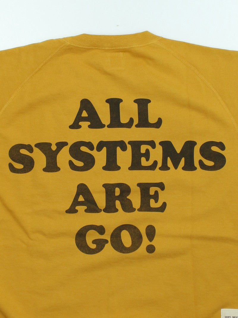 TMC2625 / TOYS McCOY SHORT SLEEVE SWEAT SHIRT SNOOPY " MISSION CONTROL !! "