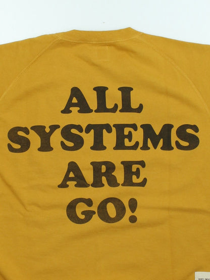 TMC2625 / TOYS McCOY SHORT SLEEVE SWEAT SHIRT SNOOPY " MISSION CONTROL !! "