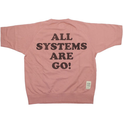 TMC2625 / TOYS McCOY SHORT SLEEVE SWEAT SHIRT SNOOPY " MISSION CONTROL !! "