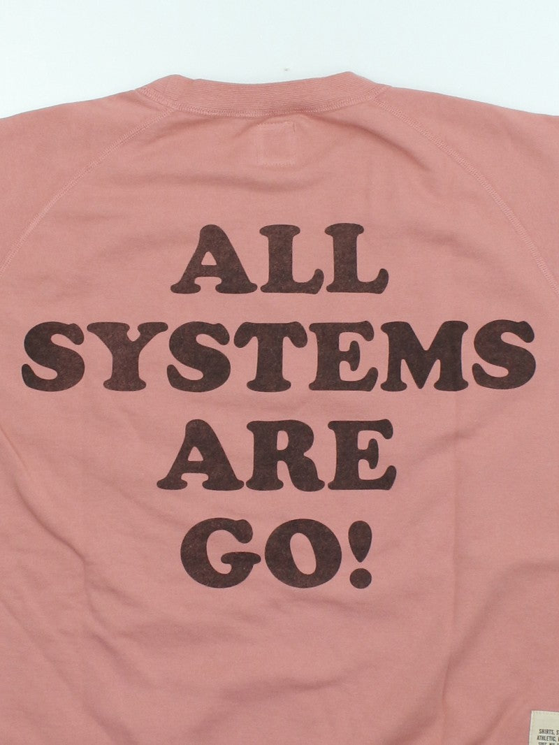 TMC2625 / TOYS McCOY SHORT SLEEVE SWEAT SHIRT SNOOPY " MISSION CONTROL !! "