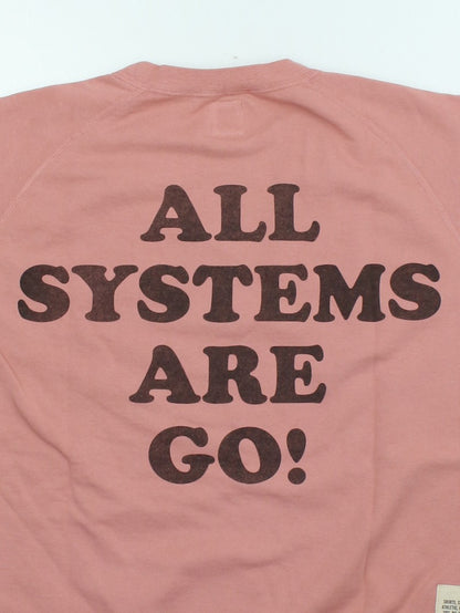 TMC2625 / TOYS McCOY SHORT SLEEVE SWEAT SHIRT SNOOPY " MISSION CONTROL !! "