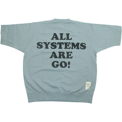 TMC2625 / TOYS McCOY SHORT SLEEVE SWEAT SHIRT SNOOPY " MISSION CONTROL !! "