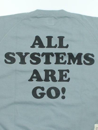 TMC2625 / TOYS McCOY SHORT SLEEVE SWEAT SHIRT SNOOPY " MISSION CONTROL !! "