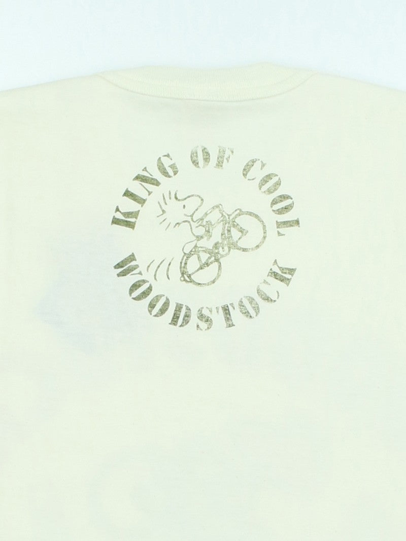 TMC2628 / TOYS McCOY PEANUTS TEE SNOOPY " WOODSTOCK KING OF COOL "