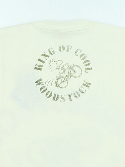 TMC2628 / TOYS McCOY PEANUTS TEE SNOOPY " WOODSTOCK KING OF COOL "