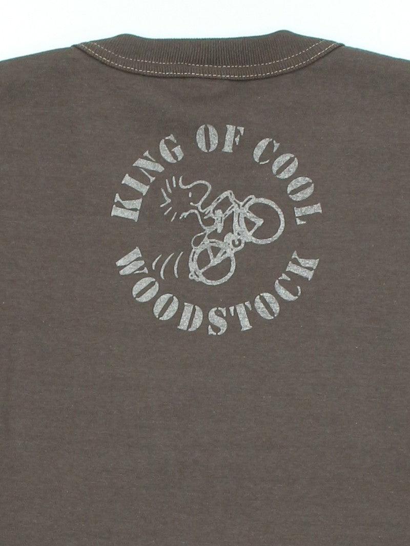 TMC2628 / TOYS McCOY PEANUTS TEE SNOOPY " WOODSTOCK KING OF COOL "